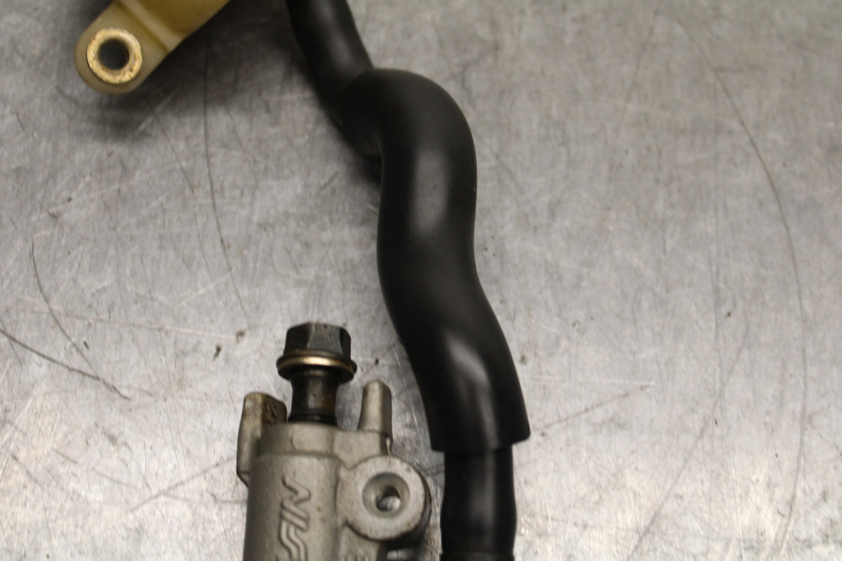 95-98 HONDA CBR600F3 REAR BACK BRAKE MASTER CYLINDER W RESERVOIR BB122