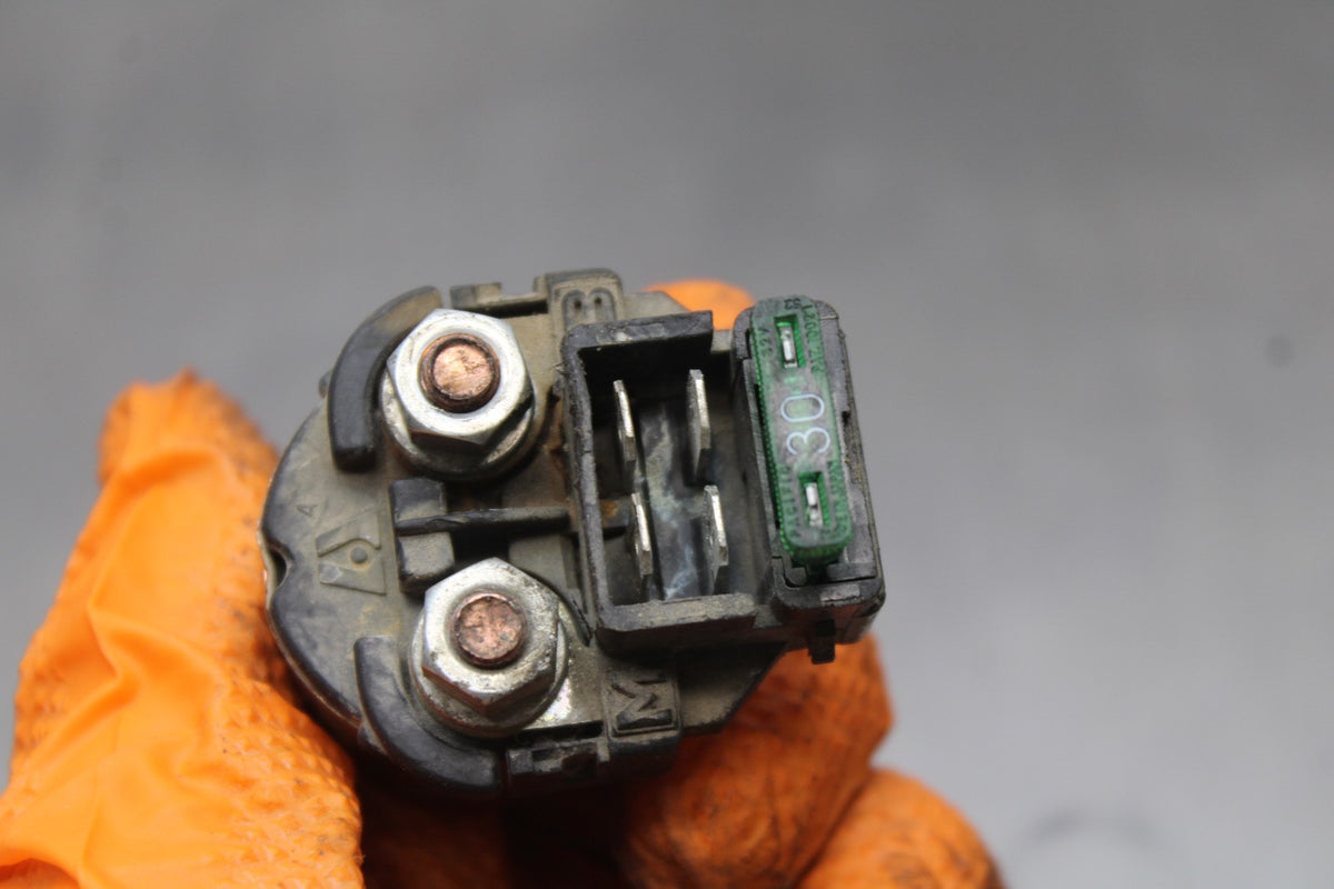 96 KAWASAKI NINJA 500 EX500A ENGINE STARTER RELAY STARTING MOTOR SWITCH BB768