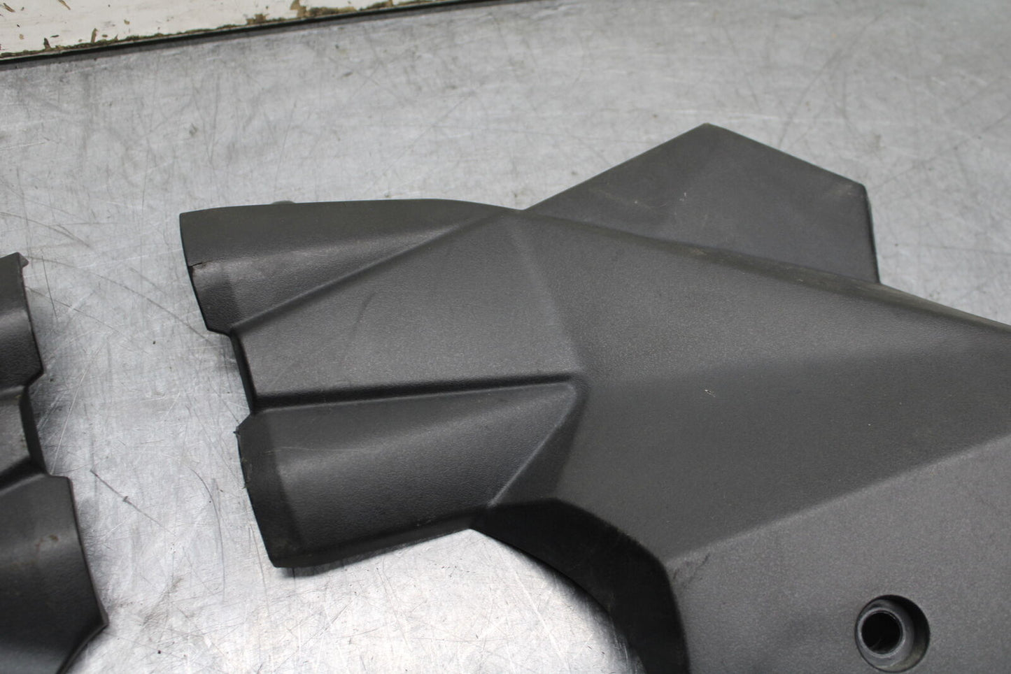 12-17 KAWASAKI ER-6N Z650 RIGHT LEFT FRAME MID SIDE COVERS COWLS TRIM BB709