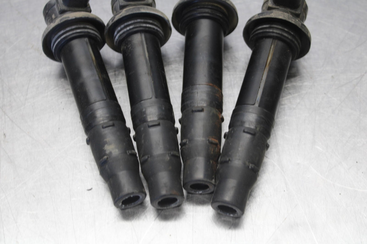 05 YAMAHA YZF R6 IGNITION COILS COIL SPARK PLUG CAPS BB894