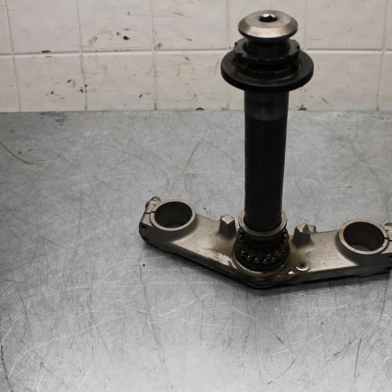 06-07 KAWASAKI NINJA 650R EX650A FRONT FORKS CLAMP LOWER TRIPLE TREE STEM BB446