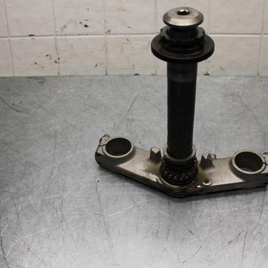 06-07 KAWASAKI NINJA 650R EX650A FRONT FORKS CLAMP LOWER TRIPLE TREE STEM BB446