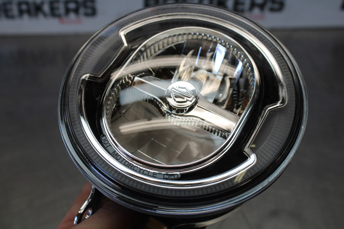 22 HARLEY-DAVIDSON SOFTAIL SINGLE HEADLIGHT HEAD LAMP LIGHT BB859