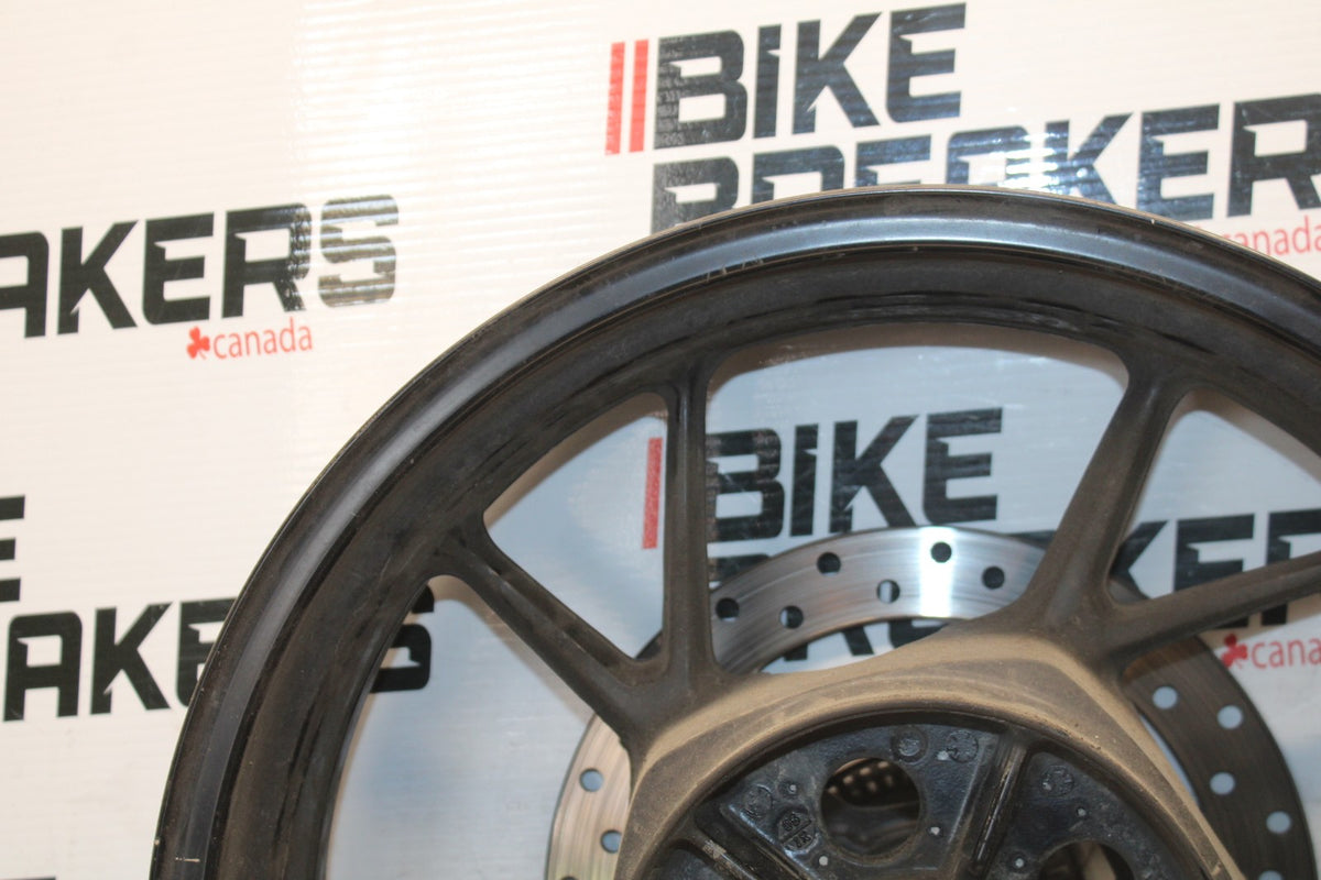 19 BMW F750GS REAR WHEEL BACK RIM & ROTOR BB938