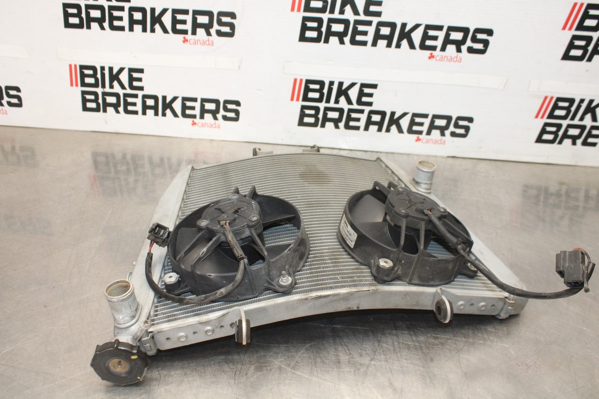 15 APRILIA RSV4 FACTORY APRC ABS ENGINE RADIATOR MOTOR COOLER RADIATER BB901