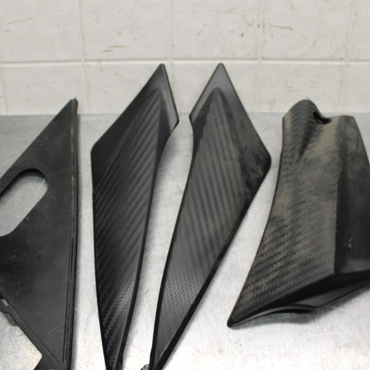 2015 Suzuki GSXR750 RIGHT LEFT GAS FUEL TANK PANELS COVERS TRIM SET  BB595