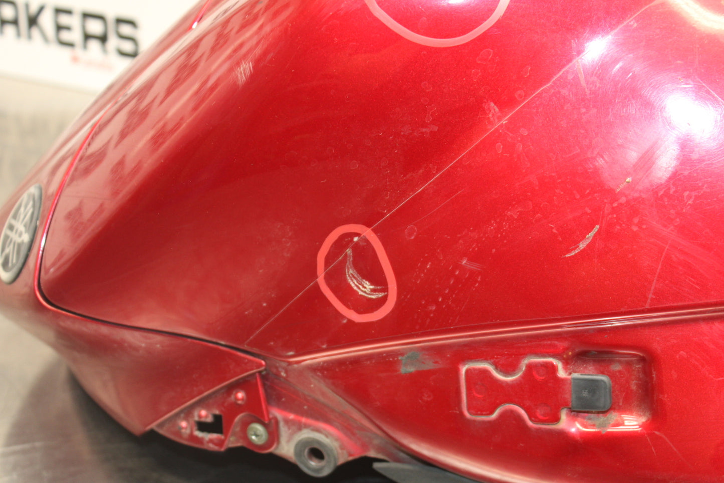 07-08 YAMAHA YZF R1 GAS TANK FUEL CELL PETROL RESERVOIR BB160