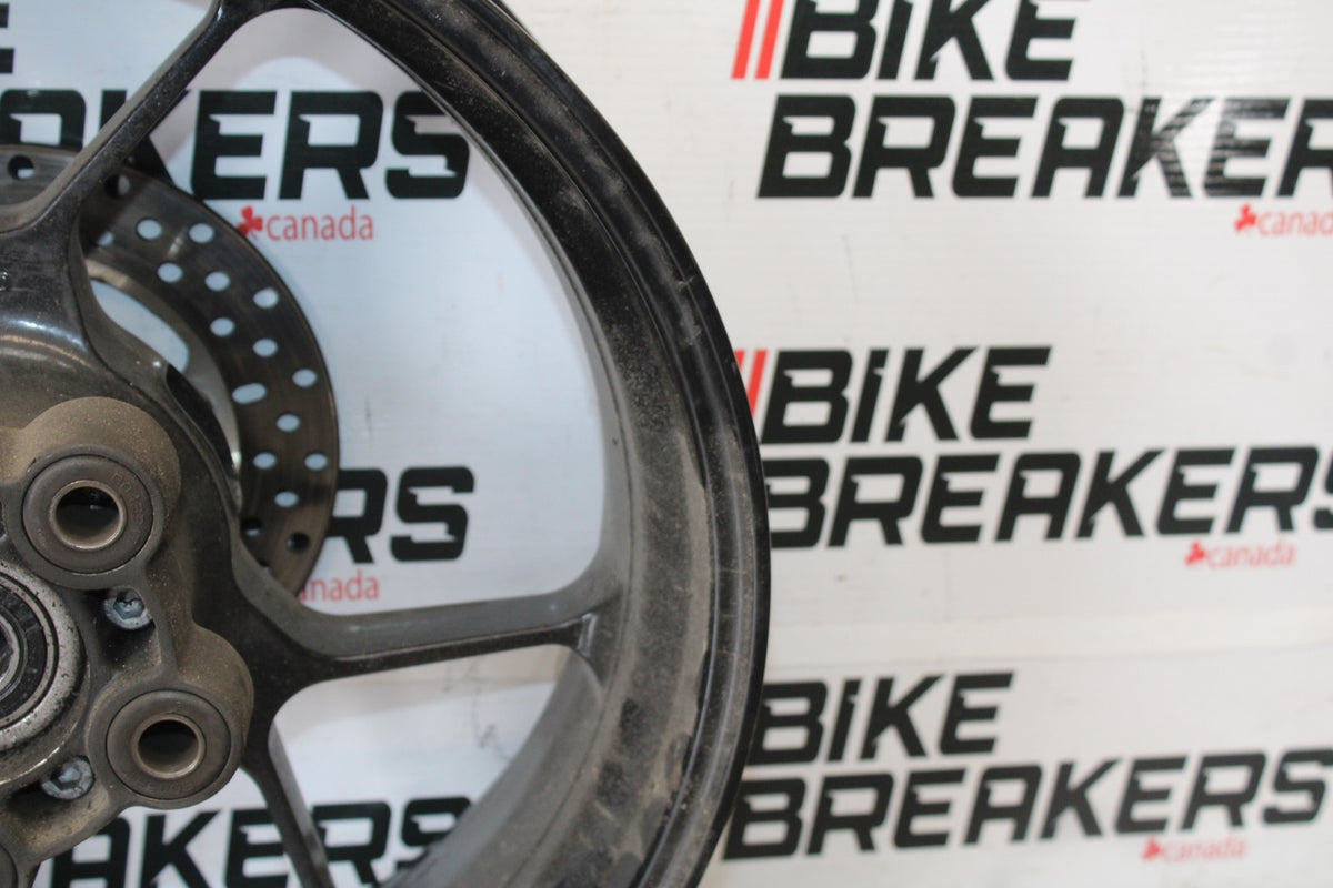 16 APRILIA TUONO V4 1100 REAR WHEEL BACK RIM & ROTOR BB905