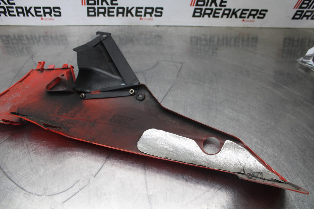 15 APRILIA RSV4 FACTORY APRC ABS RIGHT LOWER BOTTOM BELLY SIDE FAIRING BB901