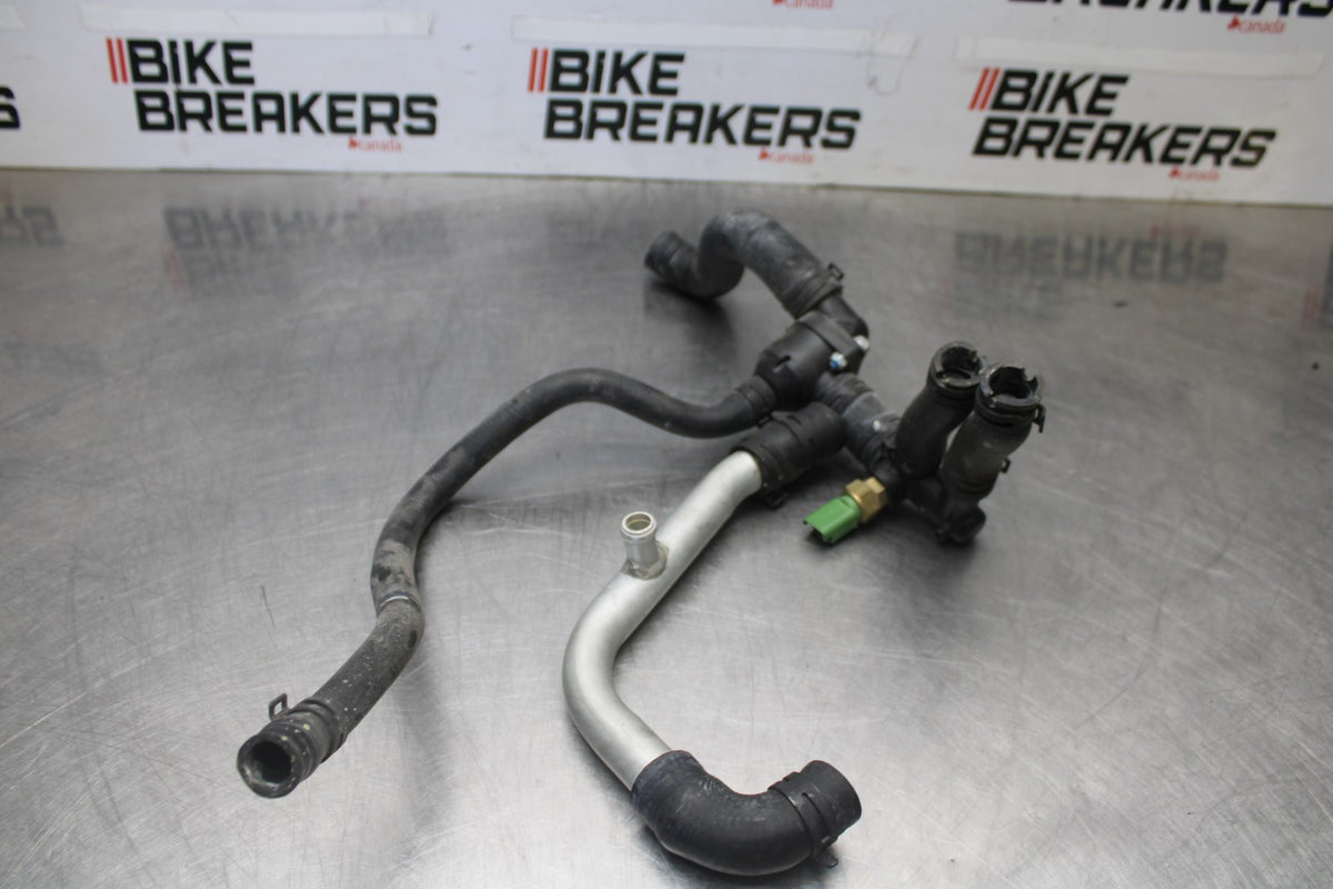 16 APRILIA TUONO V4 1100 RADIATOR HOSES ENGINE COOLANT WATER PIPES SET  BB905