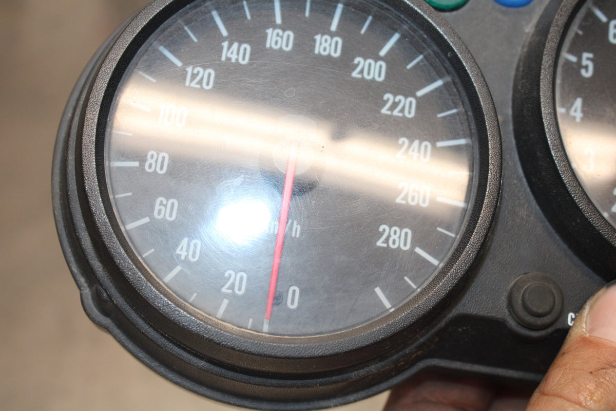 00-05 KAWASAKI NINJA ZX12R SPEEDO TACH GAUGES DISPLAY CLUSTER SPEEDOMETER BB892