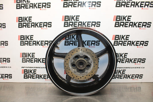 08-16 YAMAHA YZF R6 REAR WHEEL BACK RIM & ROTOR BB856