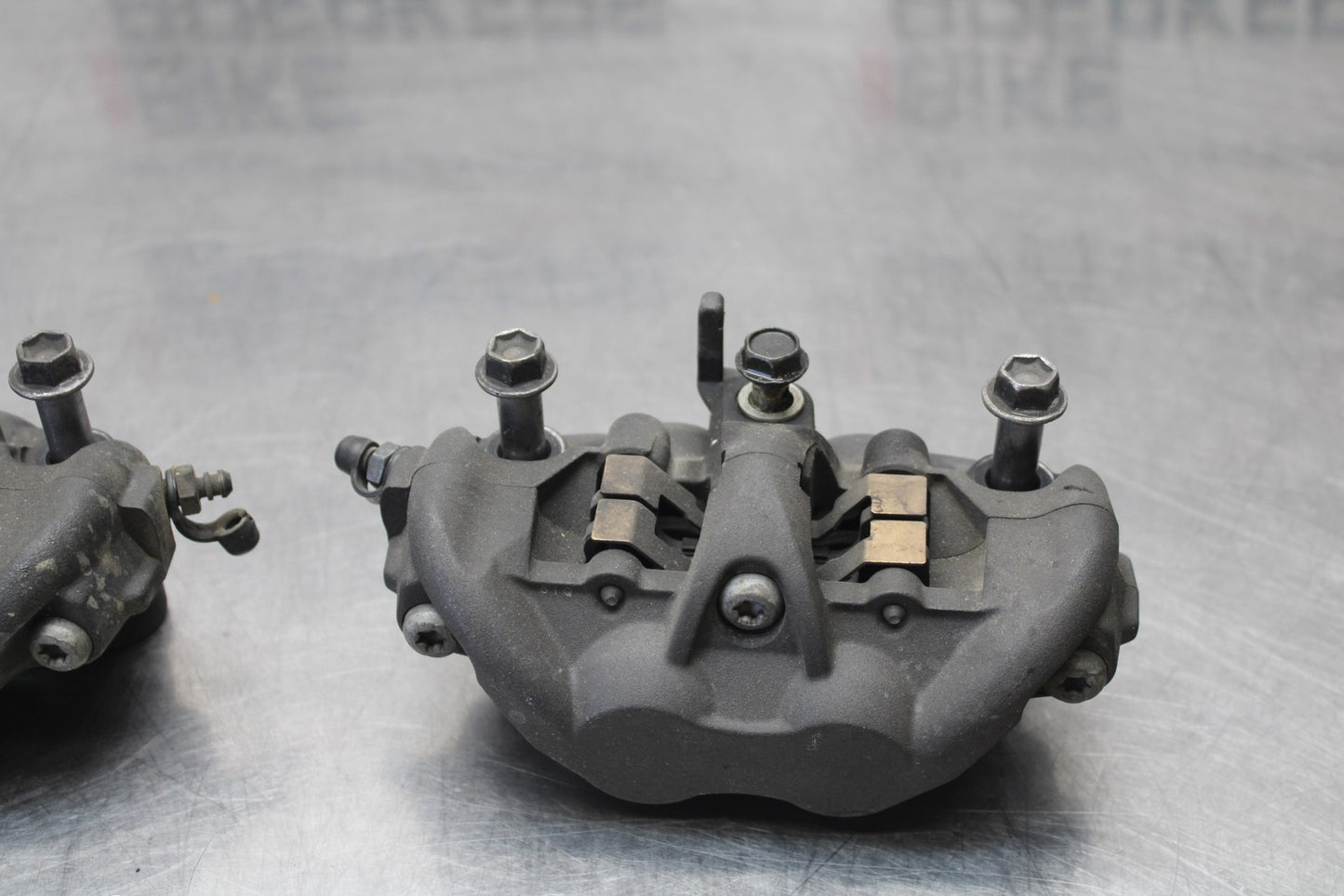 08 KAWASAKI NINJA ZX10R RIGHT LEFT FRONT BRAKE CALIPER SET PAIR CALIPERS BB201