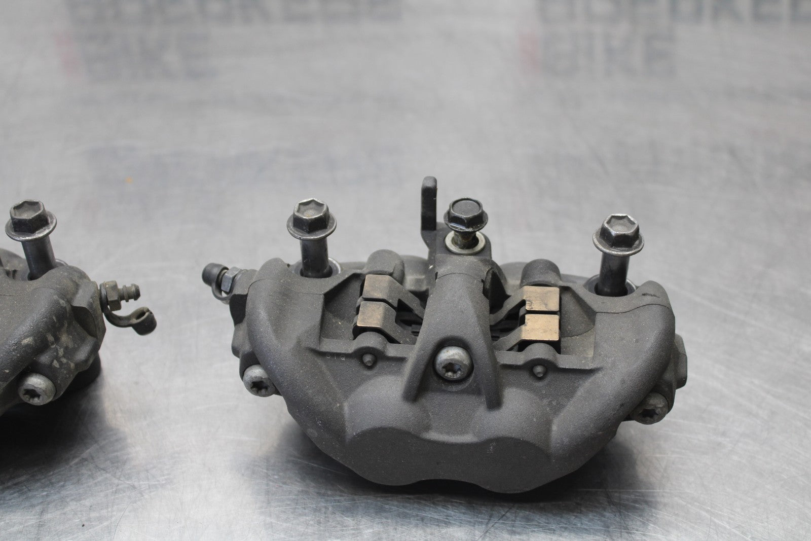 08 KAWASAKI NINJA ZX10R RIGHT LEFT FRONT BRAKE CALIPER SET PAIR CALIPERS BB201