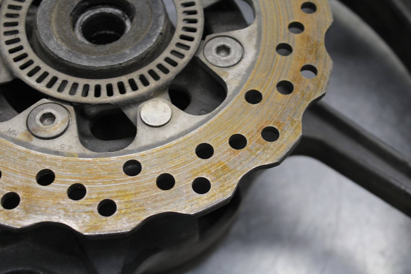 14-15 KAWASAKI NINJA 650 EX650F ABS REAR WHEEL BACK RIM BB741