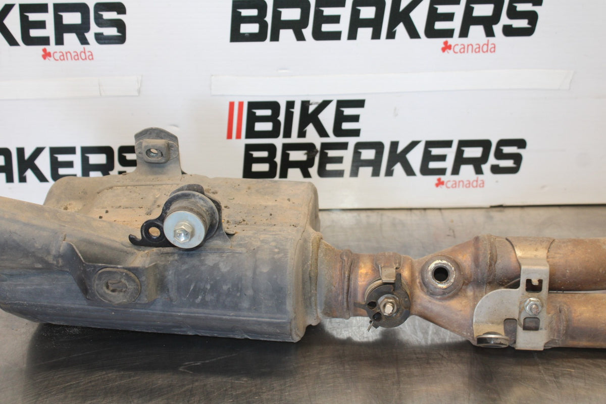 18 SUZUKI GSXR750 EXHAUST HEADER PIPES MANIFOLD BB891