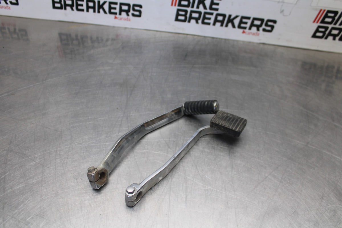 08 KAWASAKI VULCAN 1600 VN1600D NOMAD SHIFTER HEEL TOE SHIFT PEDAL SET BB904