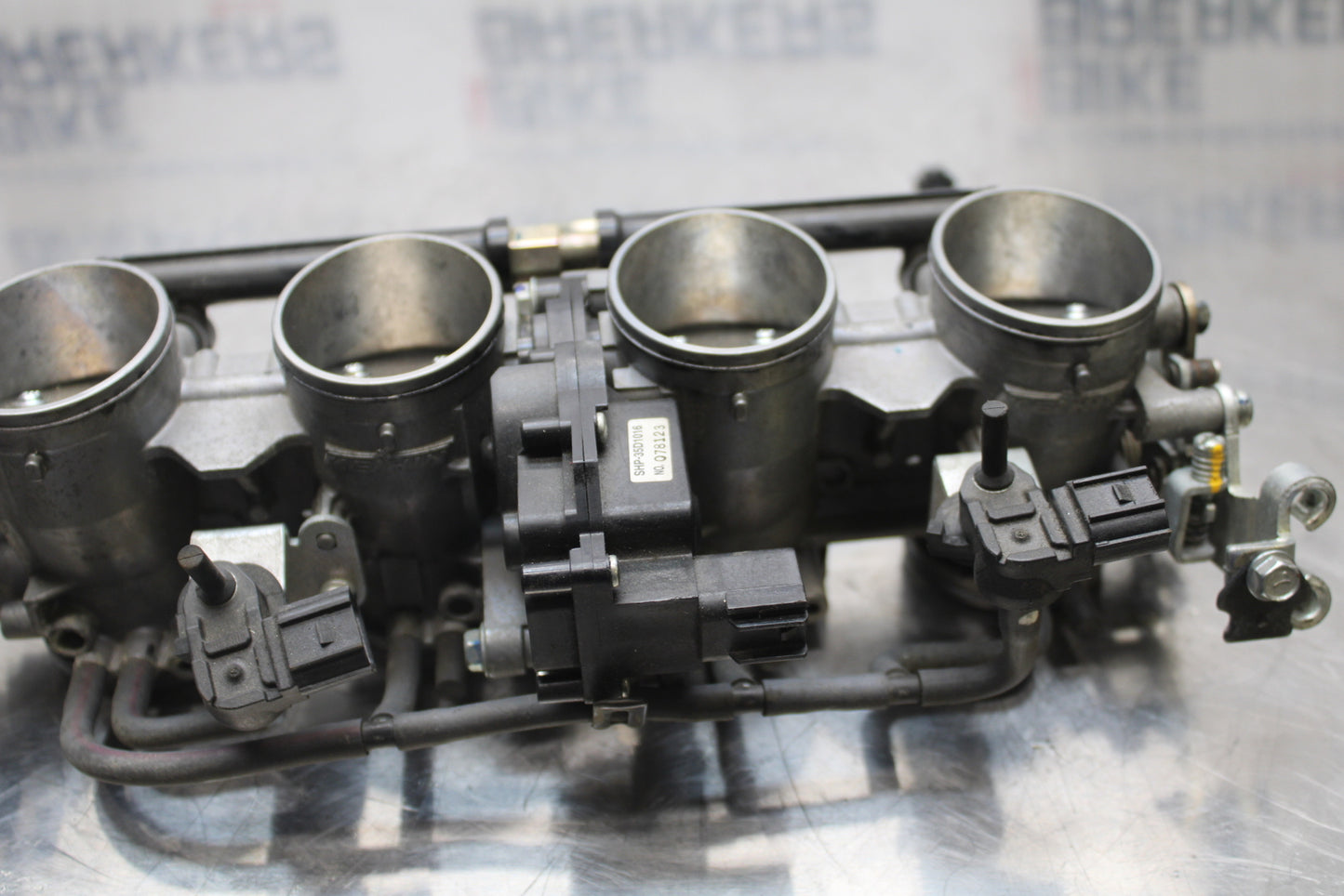 13-17 KAWASAKI NINJA ZX6R ZX636 ABS MAIN FUEL INJECTORS / THROTTLE BODIES BB143