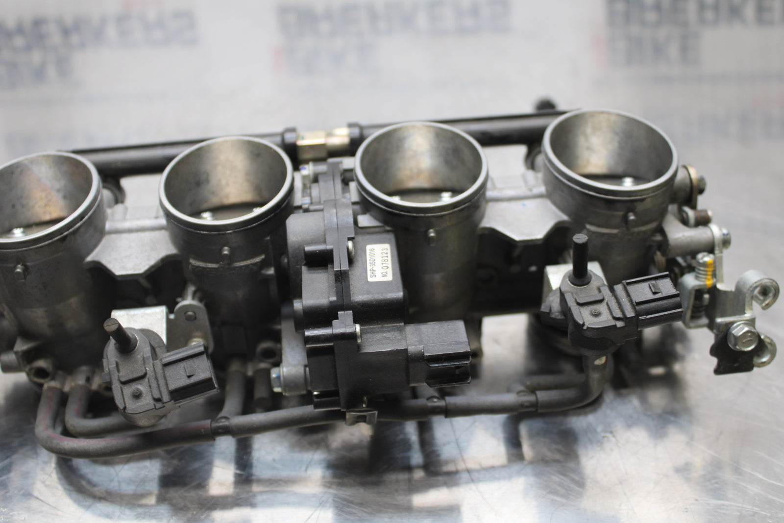 13-17 KAWASAKI NINJA ZX6R ZX636 ABS MAIN FUEL INJECTORS / THROTTLE BODIES BB143