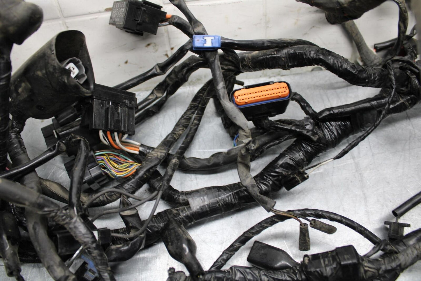 07-08 KAWASAKI CONCOURS 1400 ABS MAIN  WIRING HARNESS MOTOR WIRE LOOM BB449