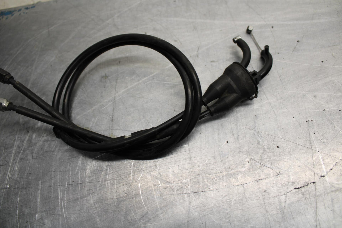 09-14 YAMAHA YZF R1 THROTTLE CABLES LINES 14B-26302-01-00 BB471