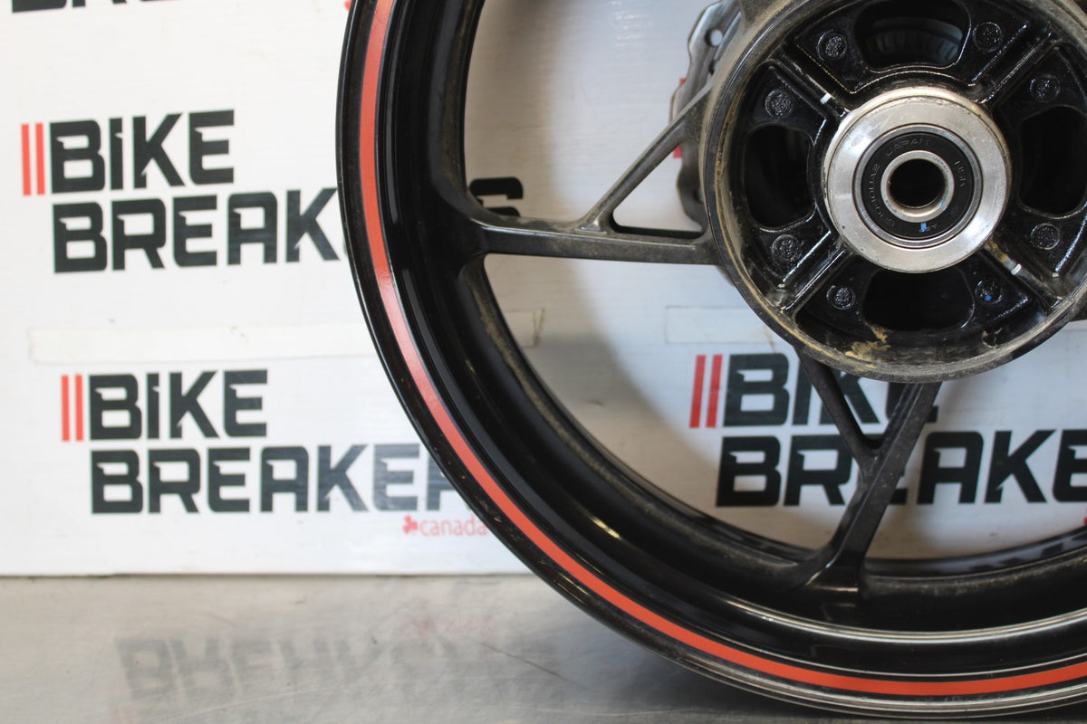 23 KAWASAKI NINJA 650 EX650 REAR WHEEL BACK RIM & ROTOR BB920