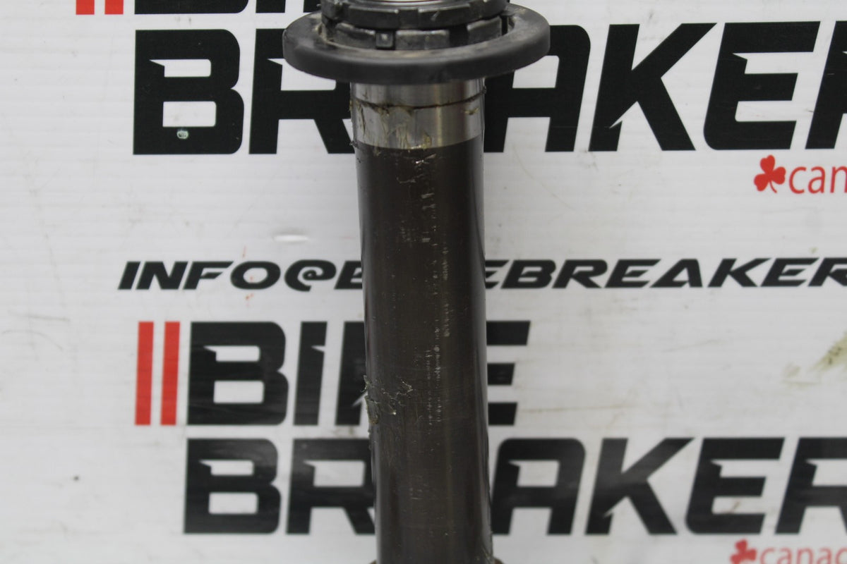 07 KAWASAKI NINJA 650 EX650 FRONT FORKS CLAMP LOWER TRIPLE TREE STEM BB844