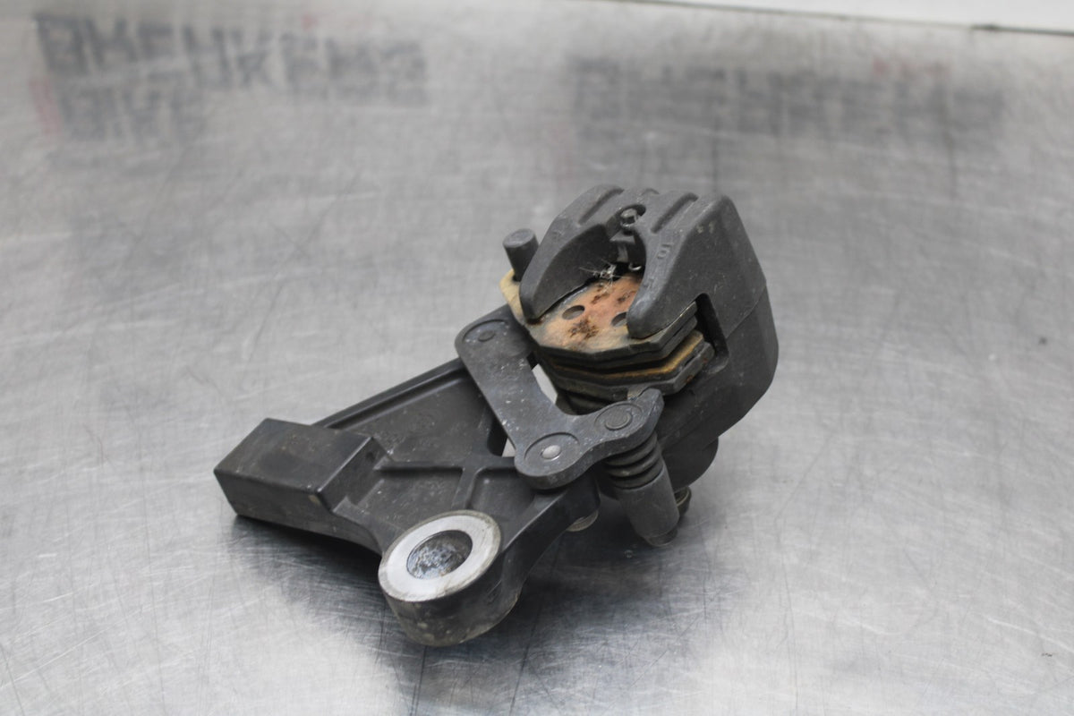 07 KAWASAKI NINJA 650 EX650 REAR BACK BRAKE CALIPER W MOUNT BRACKET BB844