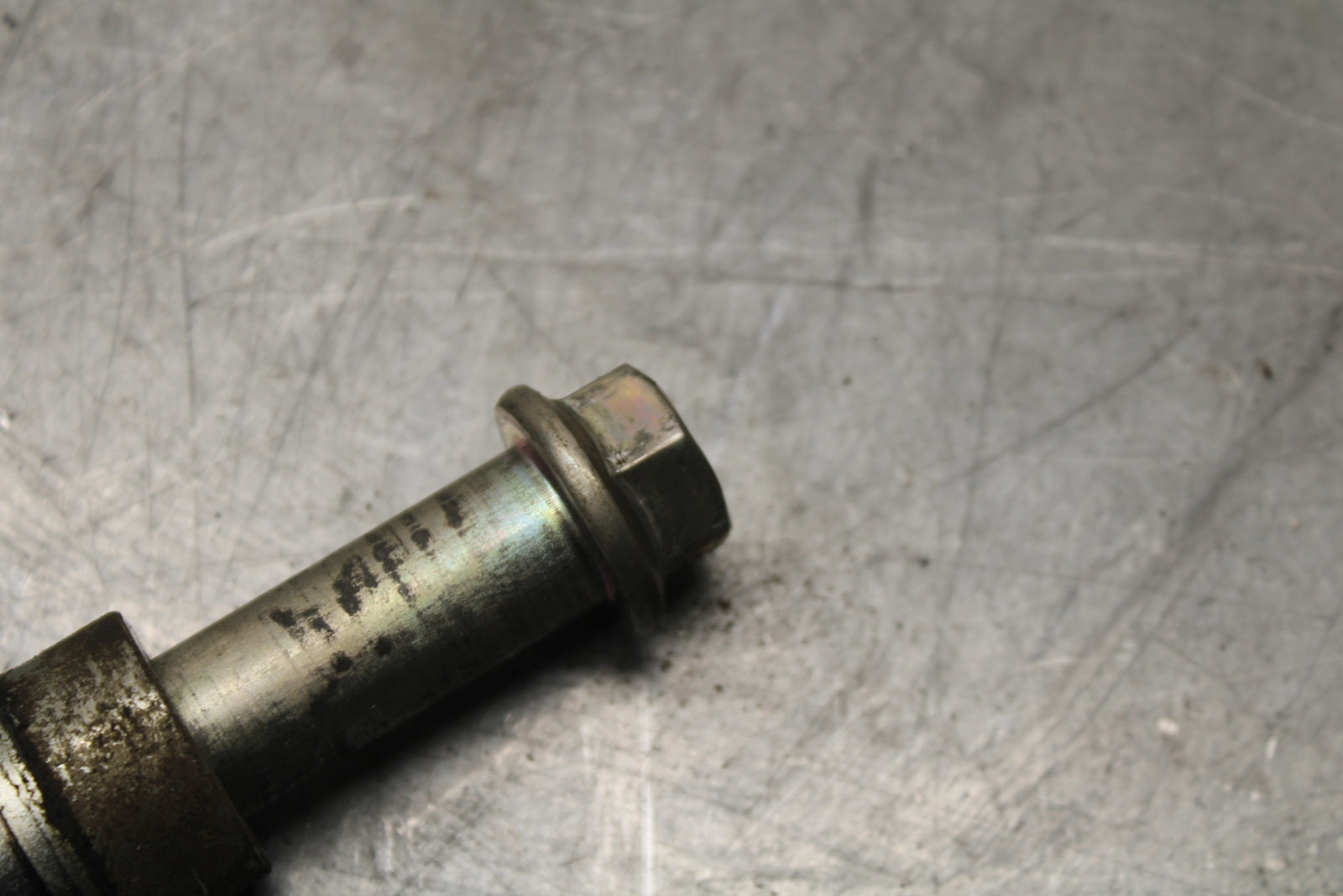 14-15 YAMAHA V STAR 1300 XVS1300CT TOURER FRONT WHEEL RIM AXLE PIVOT BOLT BB722