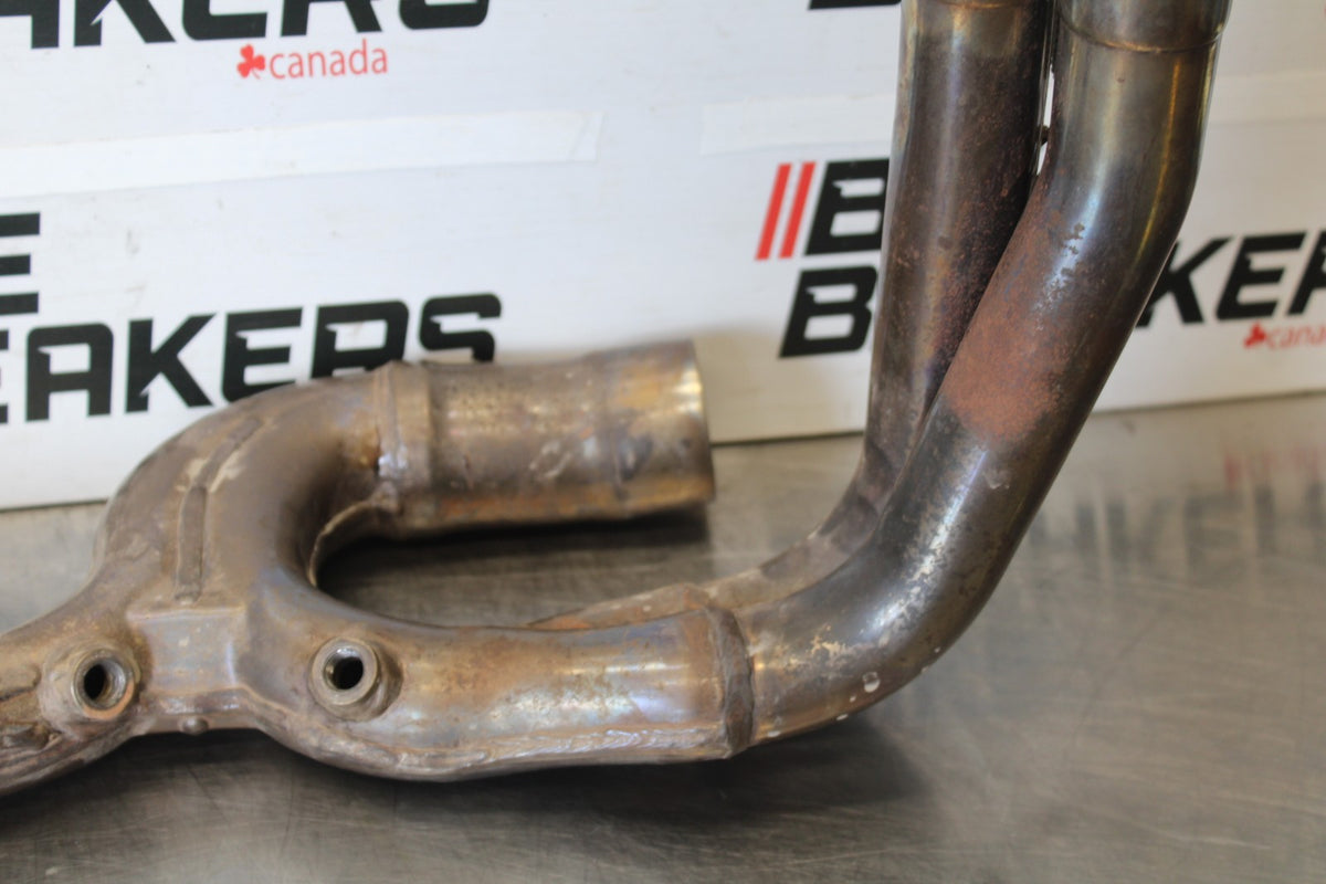 24 APRILIA TUONO V4 1100 FACTORY ABS EXHAUST HEADER PIPES MANIFOLD BB887