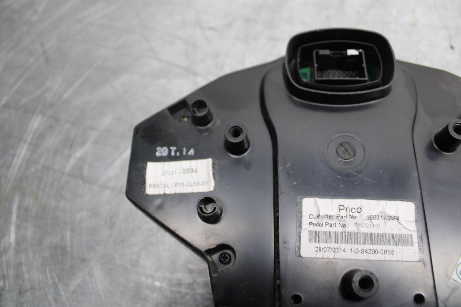 15-17 KAWASAKI EX 650 NINJA  EX 650 ABS SPEEDO TACH GAUGES DISPLAY CLUSTER BB494