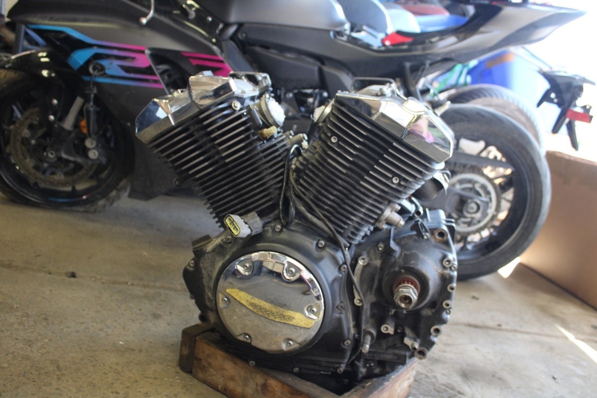 09 YAMAHA V STAR 950 ENGINE MOTOR BB172