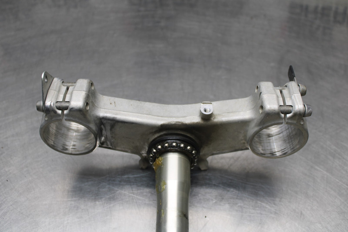07-08 KAWASAKI NINJA ZX6R FRONT FORKS CLAMP LOWER TRIPLE TREE STEM BB855