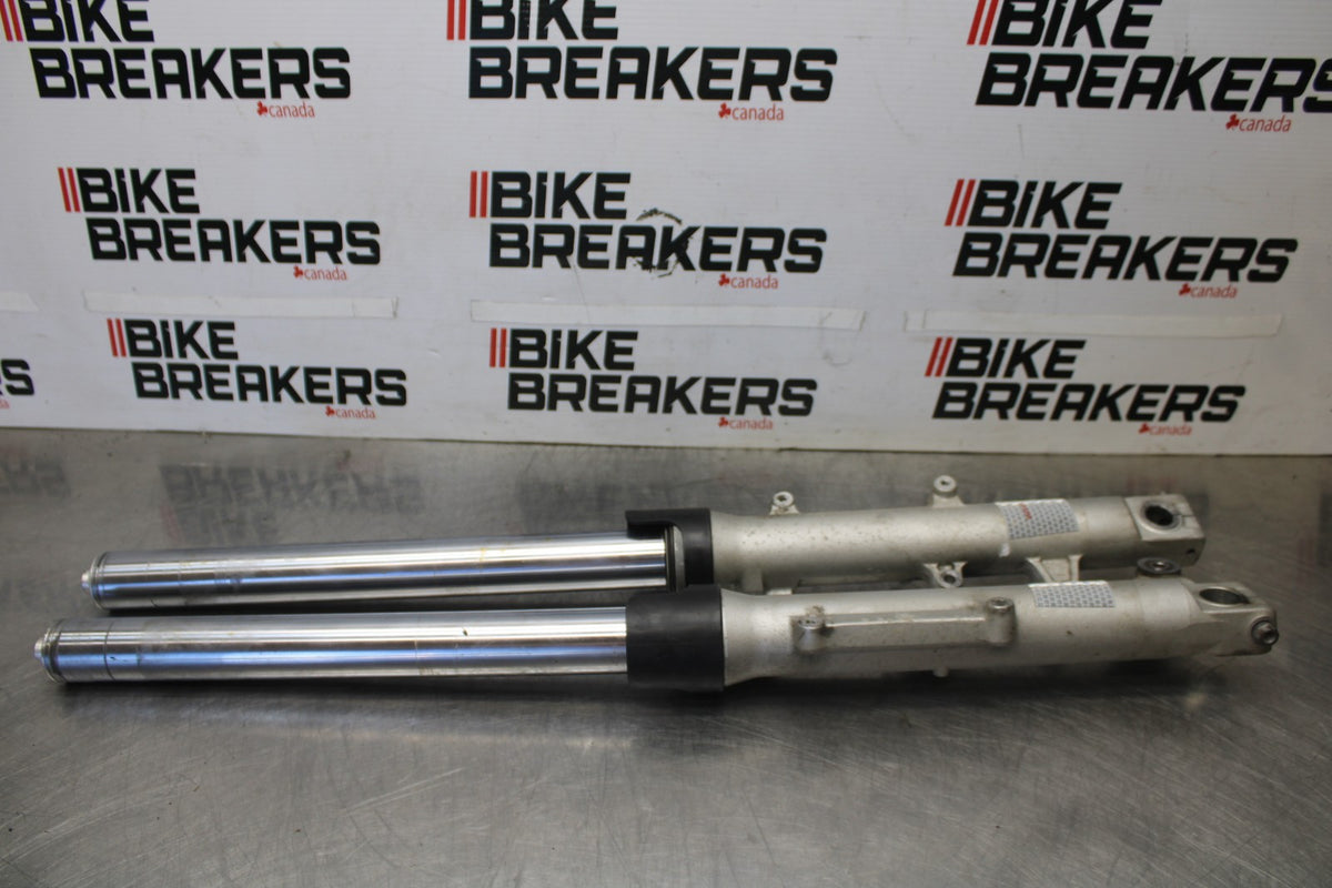 06-07 HONDA INTERCEPTOR 800 VFR800 FRONT FORKS SHOCK SUSPENSION SET PAIR BB917