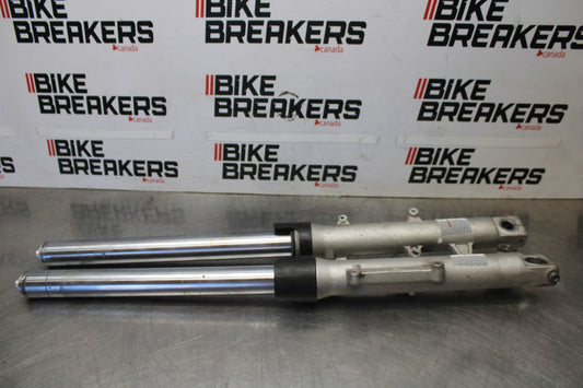 06-07 HONDA INTERCEPTOR 800 VFR800 FRONT FORKS SHOCK SUSPENSION SET PAIR BB917