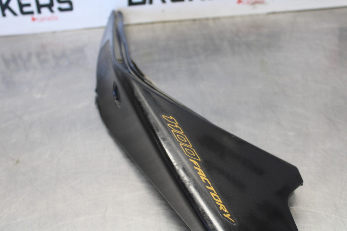 24 APRILIA TUONO V4 1100 FACTORY ABS LEFT REAR TAIL FAIRING COWL SHROUD BB887