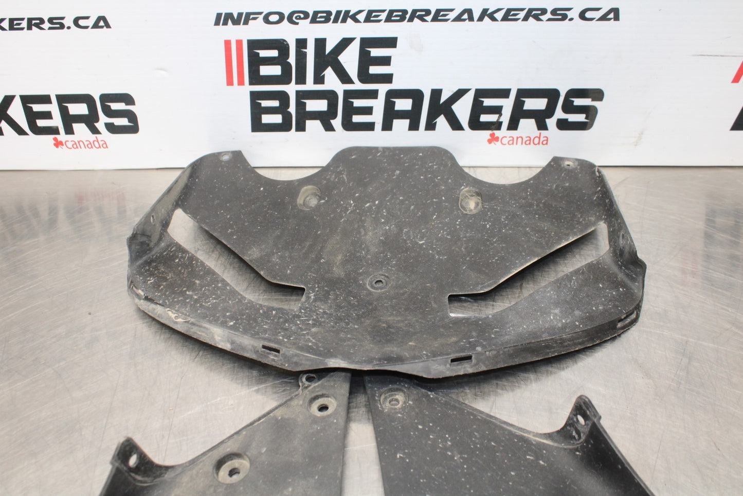 07-08 KAWASAKI NINJA ZX6R LOWER FRONT UPPER INNER HEADLIGHT COWL FAIRING  BB203