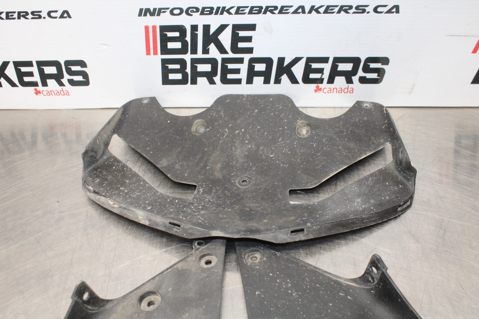 07-08 KAWASAKI NINJA ZX6R LOWER FRONT UPPER INNER HEADLIGHT COWL FAIRING  BB203