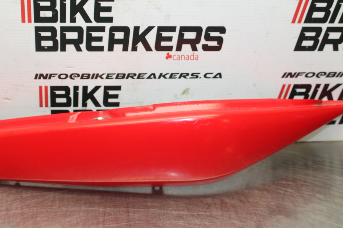 07 KAWASAKI NINJA 650 EX650 RIGHT REAR BACK TAIL FAIRING COWL SHROUD BB844