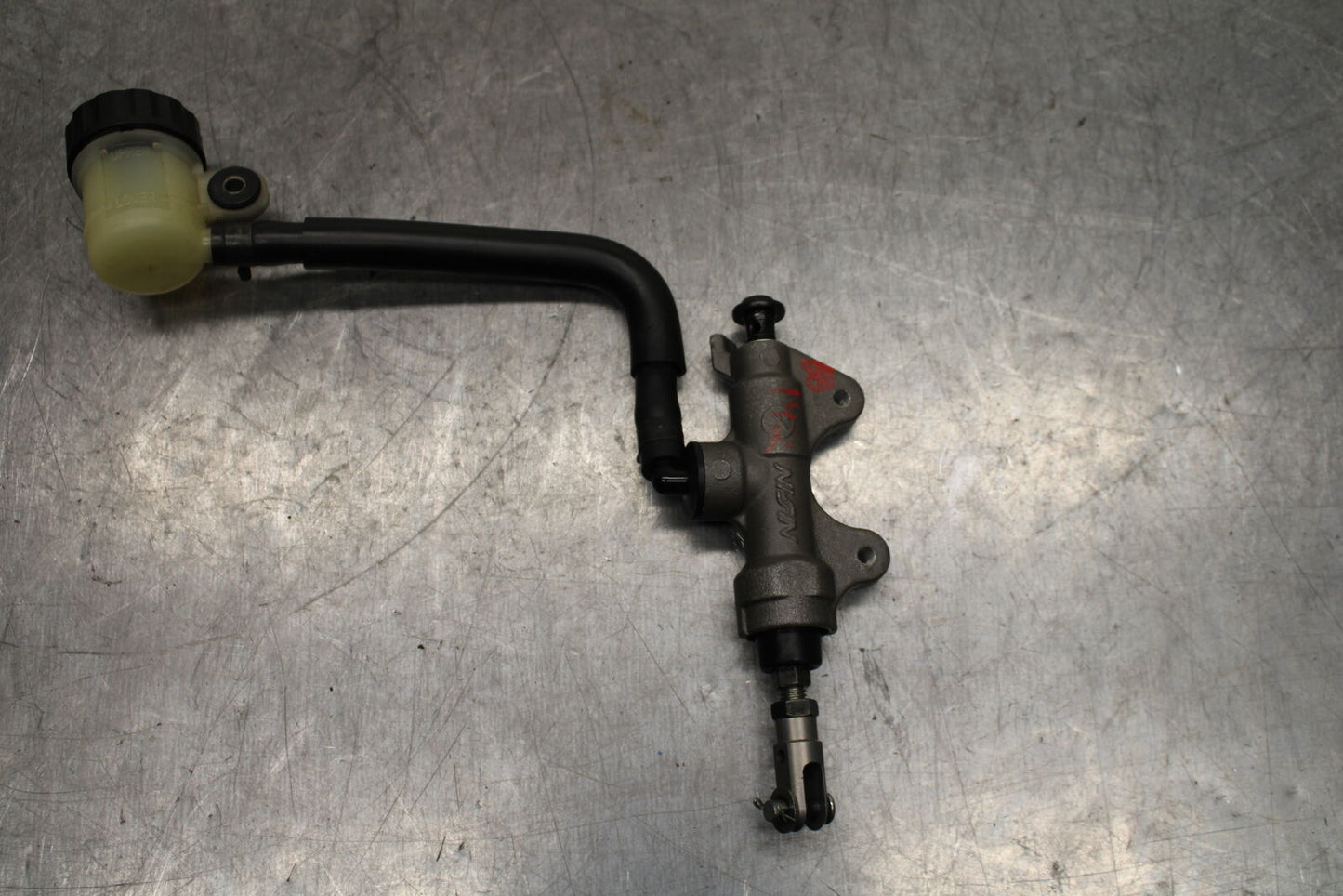 09-14 YAMAHA YZF R1 REAR BACK BRAKE MASTER CYLINDER 14B-2583V-00-00 BB118