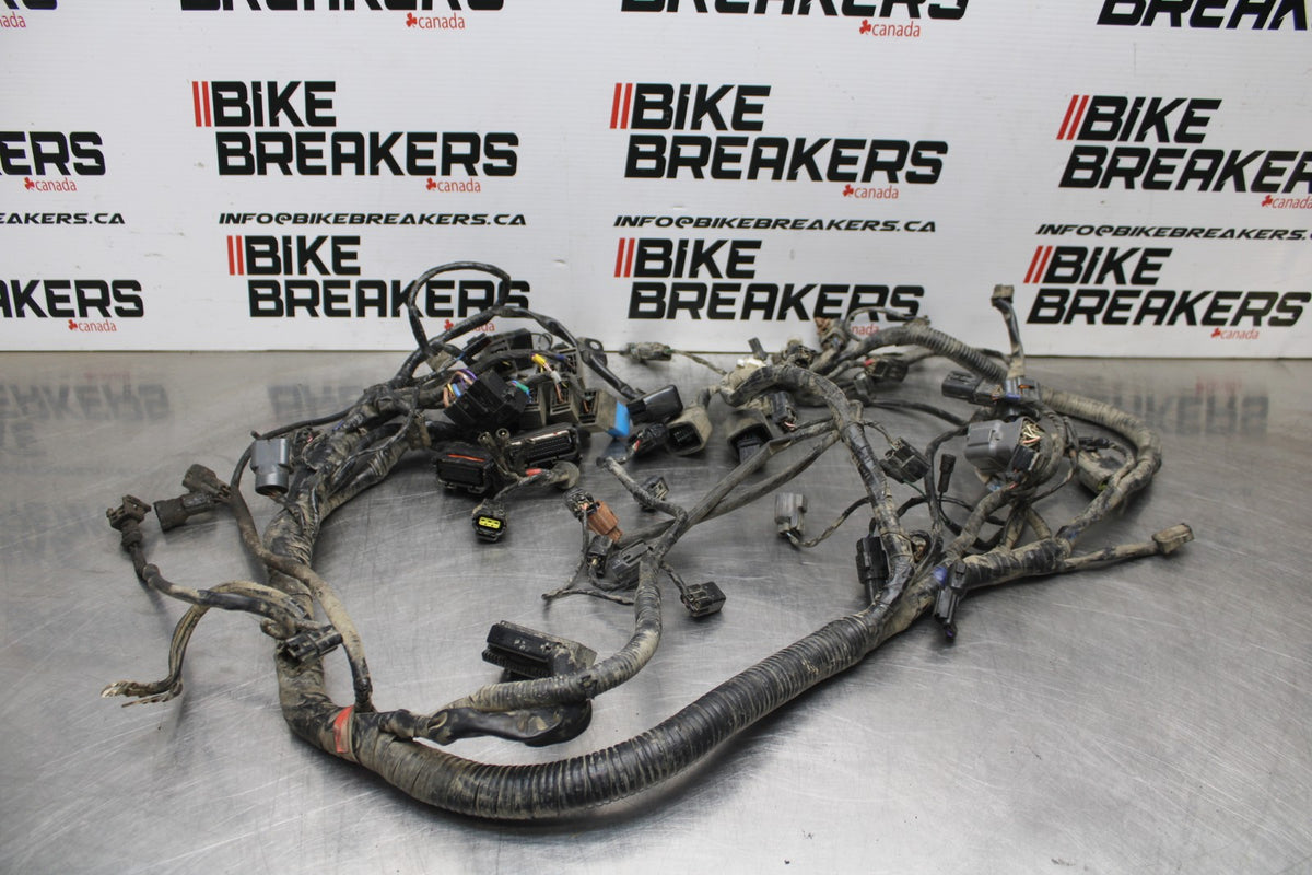 15 TRIUMPH TIGER 800 MAIN ENGINE WIRING HARNESS MOTOR WIRE LOOM BB873