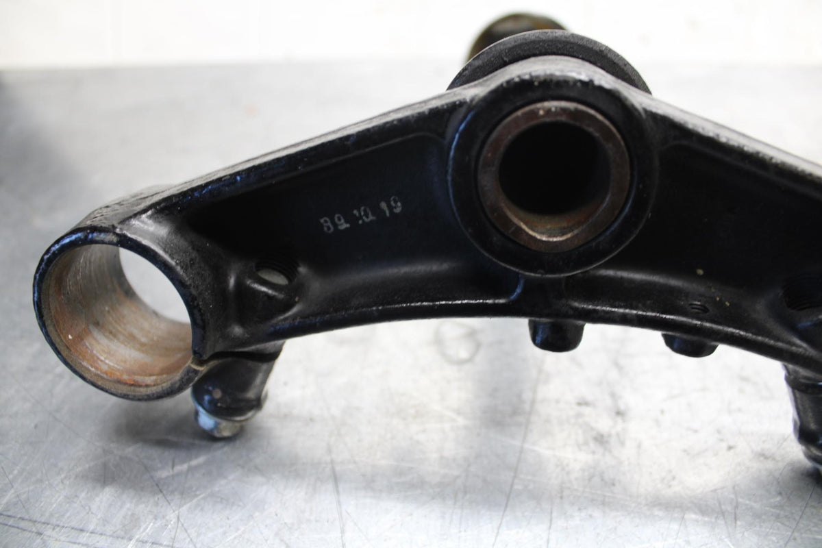 89-90 YAMAHA FZR600 FORKS CLAMP LOWER TRIPLE TREE STEM 1WG-23340-01-00 BB76