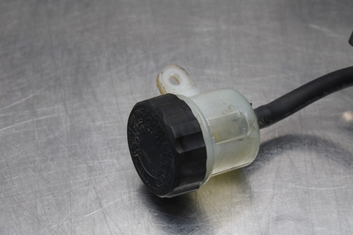 03-05 YAMAHA YZF R6  REAR BACK BRAKE MASTER CYLINDER W RESERVOIR BB793