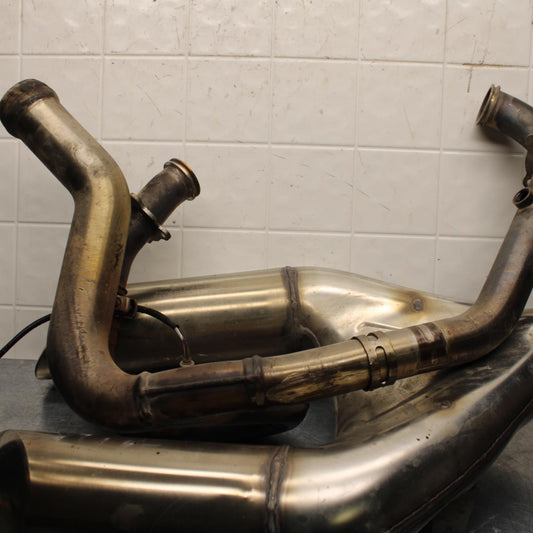 07-11 KTM  990 SUPER DUKE EXHAUST FULL SYSTEM OEM BB578