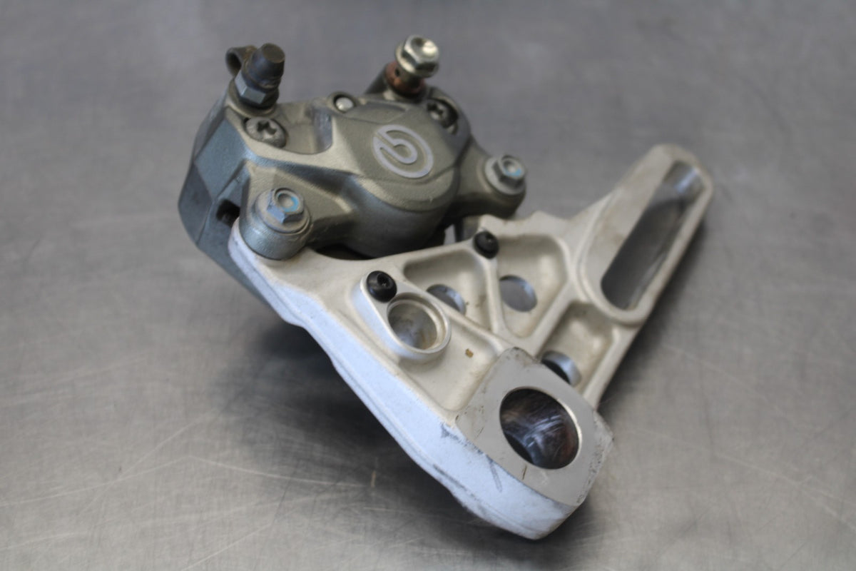 24 APRILIA TUONO V4 1100 FACTORY ABS REAR BRAKE CALIPER MOUNT BRACKET BB887