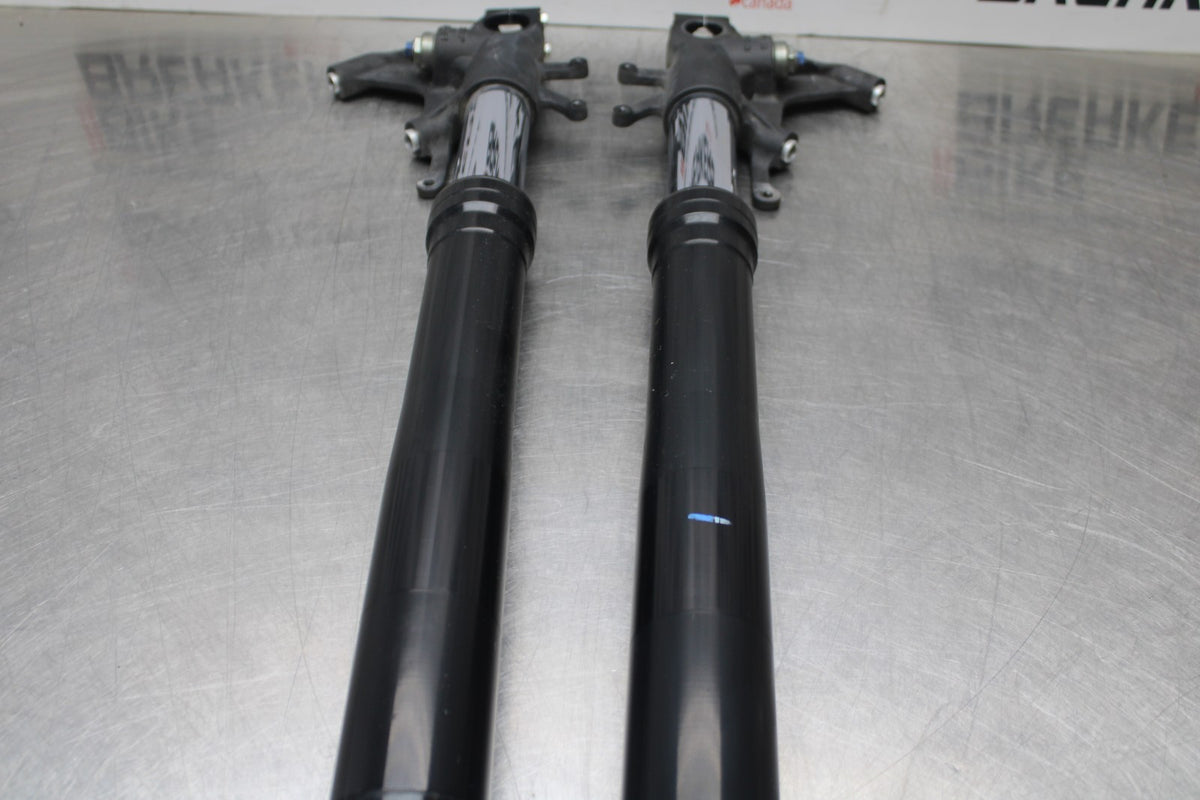 08-10 SUZUKI GSXR 600 FRONT FORKS SHOCK SUSPENSION SET PAIR BB202