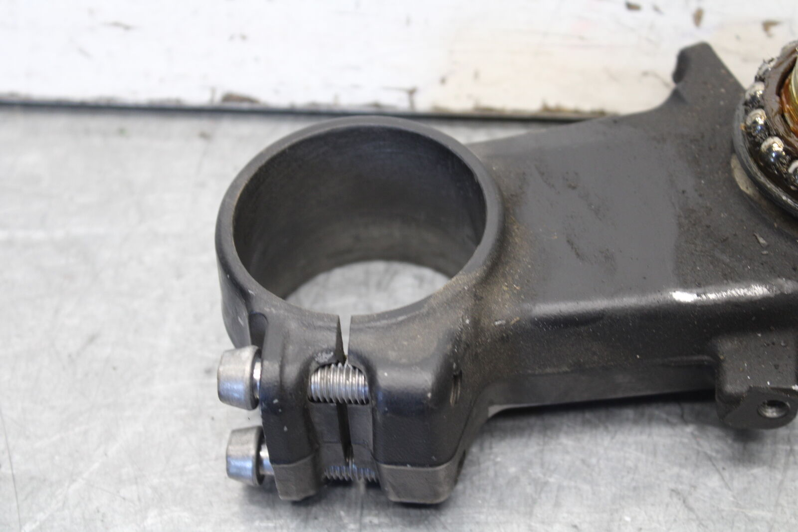 09-12 KAWASAKI NINJA ZX6R ZX600R FRONT FORKS CLAMP LOWER TRIPLE TREE STEM BB656