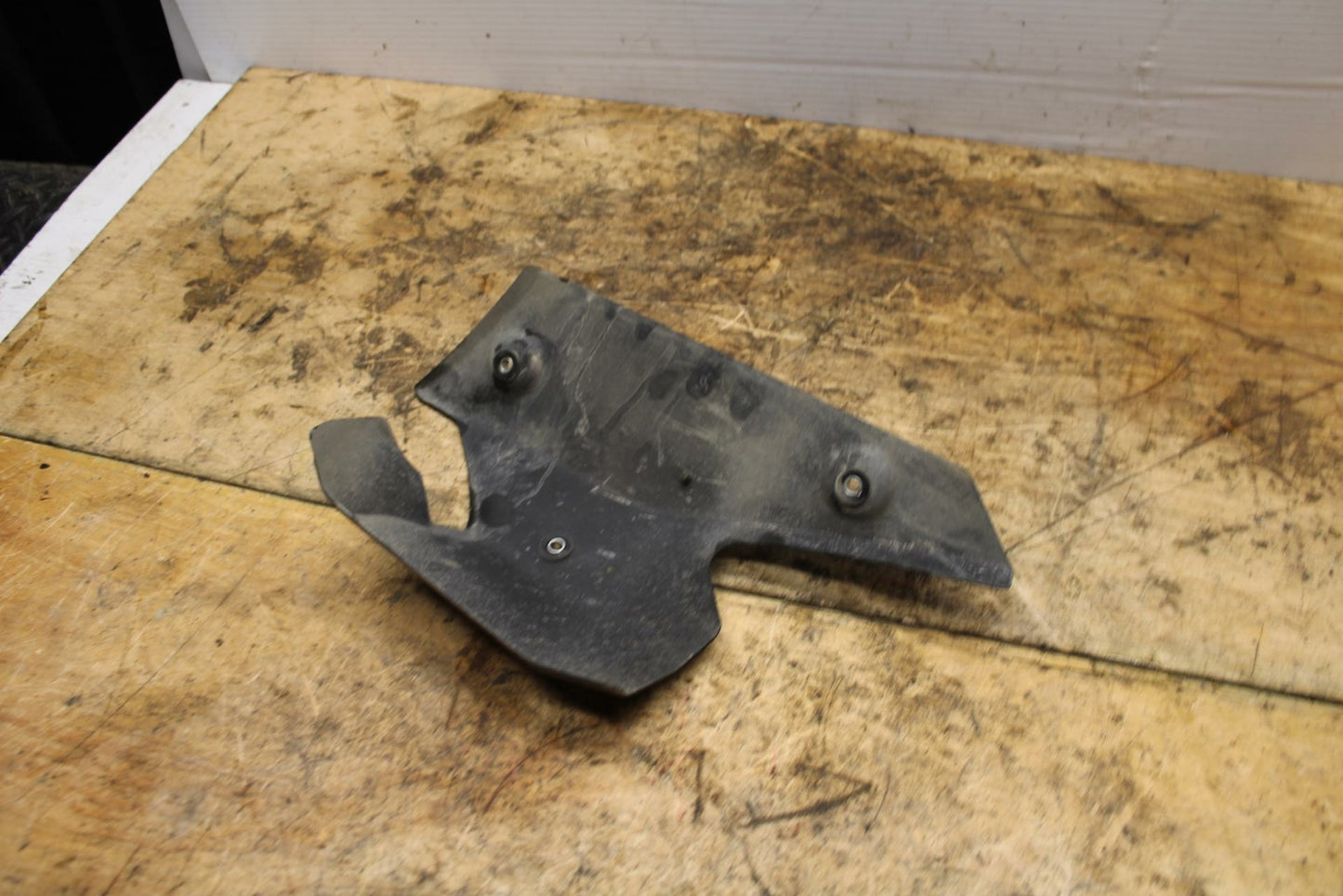 13-18 KAWASAKI NINJA ZX6R REAR BACK MUFFLER EXHAUST PIPE COVER HEAT SHIELD BB342