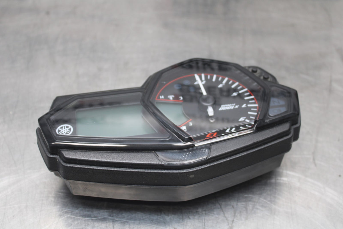 17-18 YAMAHA YZF R3 ONLY 3493KM! SPEEDO GAUGES DISPLAY CLUSTER SPEEDOMETER BB788