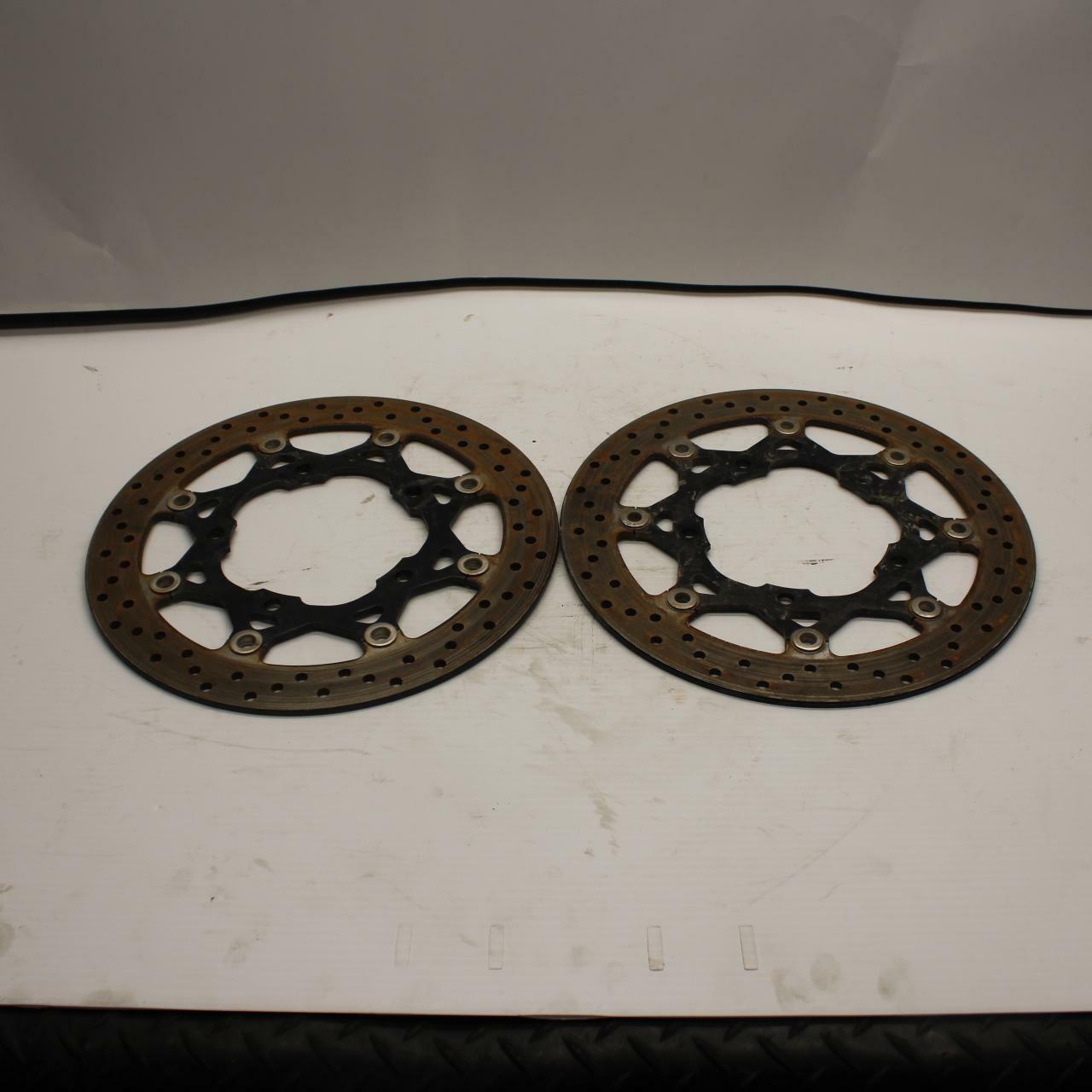 13-16 SUZUKI BANDIT 1250S ABS FRONT LEFT RIGHT BRAKE ROTORS DISCS BB238